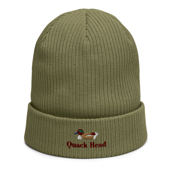 Organic Green Wing beanie - Image 3