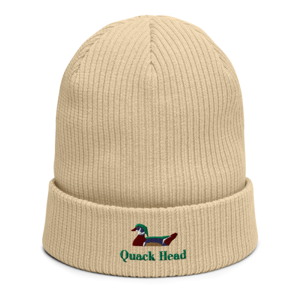 Organic Wood duck beanie